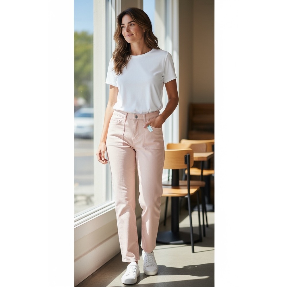 Sanctuary Denim Los Angeles Womens‎ Size 30 Pink Utility Pants NWT